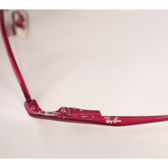 Ray Ban RB1013T 3019 Kids Eyeglasses 44-17-125 Titanium Pink Full Rim FRAME ONLY - Picture 9 of 11